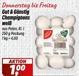 Simmel Gut & Günstig Champignons weiß Angebot