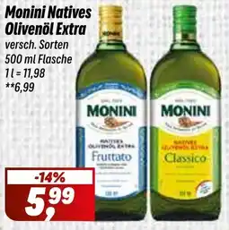 Simmel Monini Olivenöl Extra Angebot