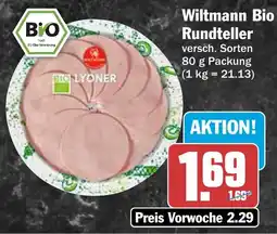 AEZ Wiltmann Bio Rundteller Angebot