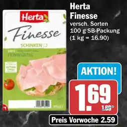 AEZ Herta Finesse Schinken Angebot
