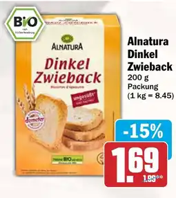 AEZ Alnatura Dinkel Zwieback Angebot