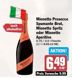 AEZ Mionetto Prosecco Angebot