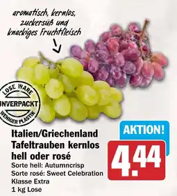 AEZ Tafeltrauben kernlos Angebot