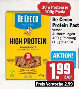 AEZ De Cecco Protein Pasta Angebot