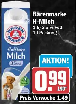 AEZ Bärenmarke H-Milch Angebot