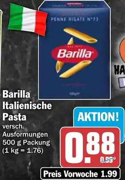 AEZ Barilla Italienische Pasta Angebot