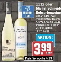 AEZ Michel Schneider Rebsortenweine Angebot