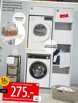 Zurbrüggen Doppel-Waschmaschinenschrank Angebot
