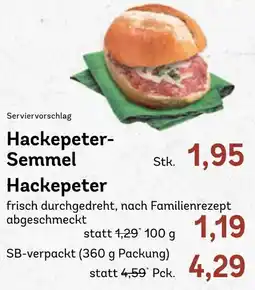 AEZ Hackepeter-Semmel Hackepeter Angebot