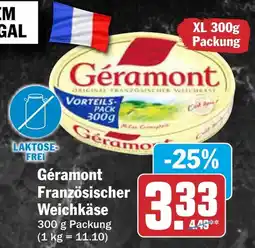 AEZ Géramont Französischer Weichkäse Angebot