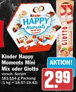 AEZ Kinder Happy Moments Mini Mix oder Giotto Angebot