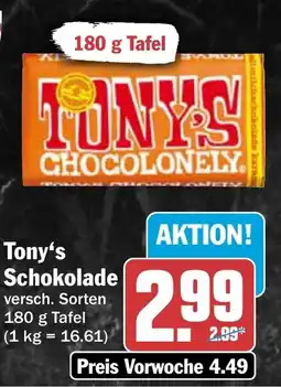 AEZ Tony's Schokolade Angebot