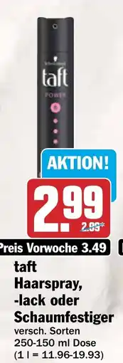 AEZ taft Haarspray,-lack oder Schaumfestiger Angebot