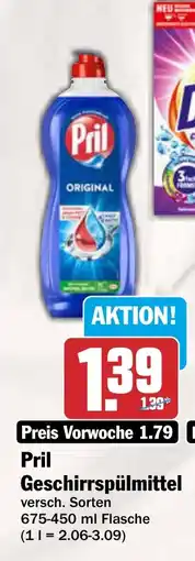AEZ Pril Geschirrspülmittel Angebot