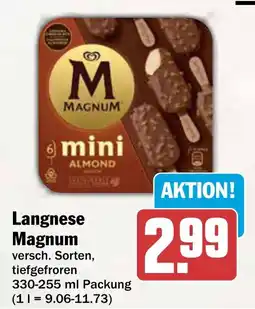 AEZ Langnese Magnum mini ALMOND Angebot
