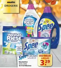 Multi Markt Spee Waschmittel Angebot