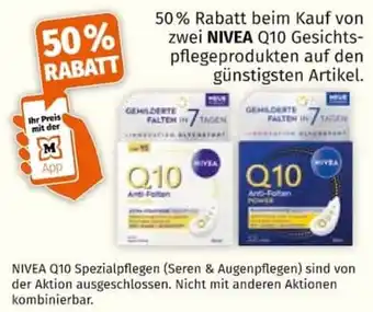 NIVEA Q10 Gesichtspflegeprodukte
