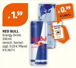 Müller RED BULL Energy Drink Angebot