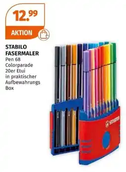 Müller STABILO FASERMALER Pen 68 Colorparade Angebot