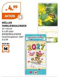 Müller MÜLLER FAMILIENKALENDER Angebot