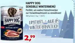 Zookauf HAPPY DOG SENSIBLE WINTERMENÜ Angebot
