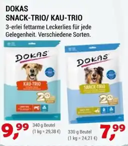 Zookauf Dokas snack-trio/kau-trio Angebot
