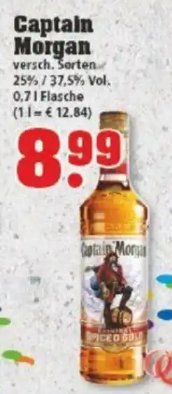 trinkgut Captain Morgan 0,7L Flasche Angebot