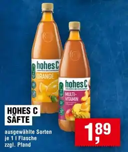 EDEKA Foodservice hohes C SÄFTE Angebot