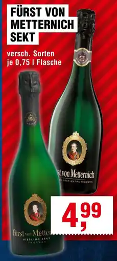 EDEKA Foodservice Fürst von Metternich Sekt Angebot