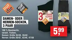 EDEKA Foodservice Damen- oder Herren-Socken, nur die Angebot