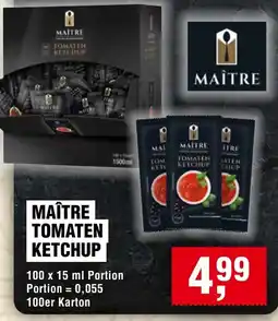 EDEKA Foodservice MAÎTRE TOMATEN KETCHUP Angebot