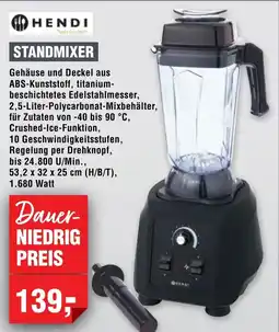 EDEKA Foodservice HENDI STANDMIXER Angebot
