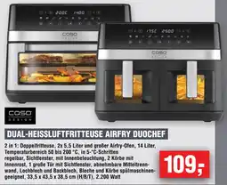 EDEKA Foodservice Caso dual-heissluftfritteuse airfry duochef Angebot