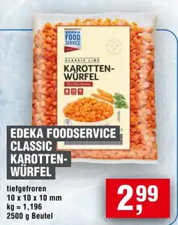 EDEKA Foodservice EDEKA FOODSERVICE Classic Karotten-Würfel Angebot