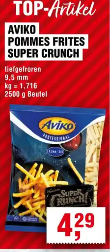 EDEKA Foodservice AVIKO POMMES FRITES SUPER CRUNCH Angebot