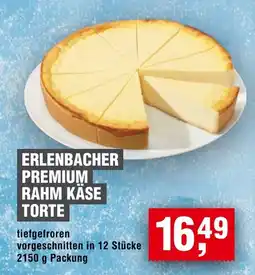 Handelshof ERLENBACHER PREMIUM RAHM KÄSE TORTE Angebot