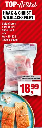Handelshof Haak & christ wildlachsfilet Angebot
