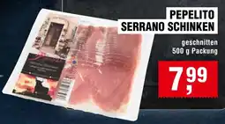 Handelshof PEPELITO SERRANO SCHINKEN Angebot
