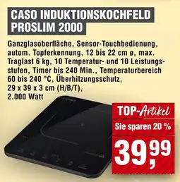 Handelshof CASO INDUKTIONSKOCHFELD PROSLIM 2000 Angebot