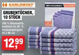 Handelshof Karlowsky grubentücher, 10 stück Angebot