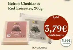 LPG Biomarkt Belton Cheddar & Red Leicester Angebot