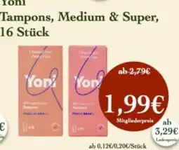 LPG Biomarkt Yoni Tampons Angebot