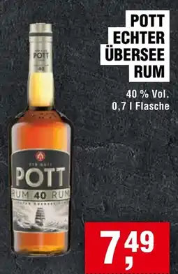 Handelshof POTT ECHTER ÜBERSEE RUM Angebot