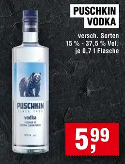 Handelshof PUSCHKIN VODKA Angebot