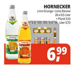 Hörl Getränke HORNECKER Limo Orange • Limo Zitrone Angebot