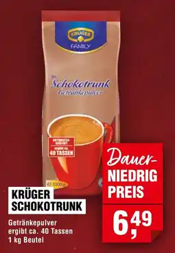Handelshof KRÜGER SCHOKOTRUNK Angebot