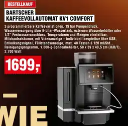 Handelshof BARTSCHER KAFFEEVOLLAUTOMAT KV1 COMFORT Angebot