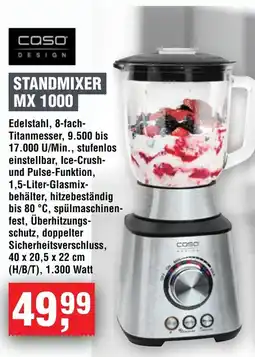 Handelshof Caso standmixer mx 1000 Angebot