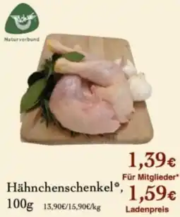 LPG Biomarkt Hähnchenschenkel* Angebot