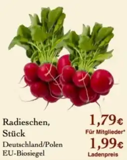 LPG Biomarkt Radieschen Angebot